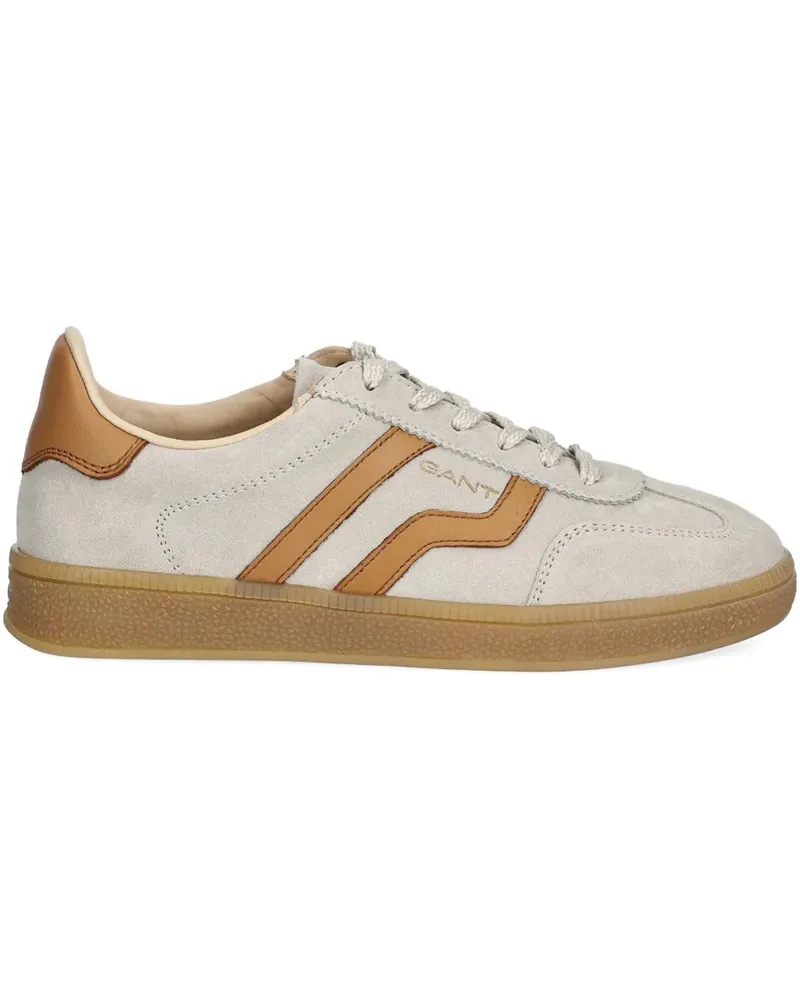 Gant Cuzima suede sneakers - Nude Nude