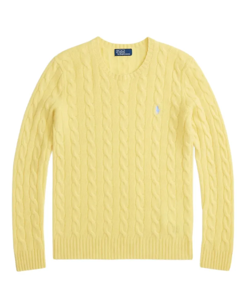 Ralph Lauren Pullover mit Zopfmuster - Gelb Gelb