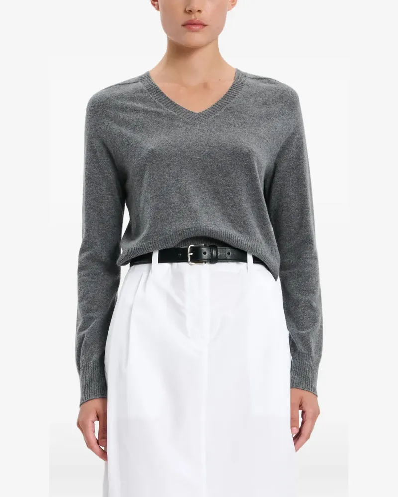 arch4 V-neck sweater - Grau Grau