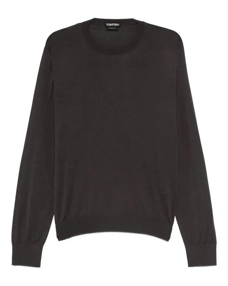 Tom Ford Pullover mit rundem Ausschnitt - Grau Grau
