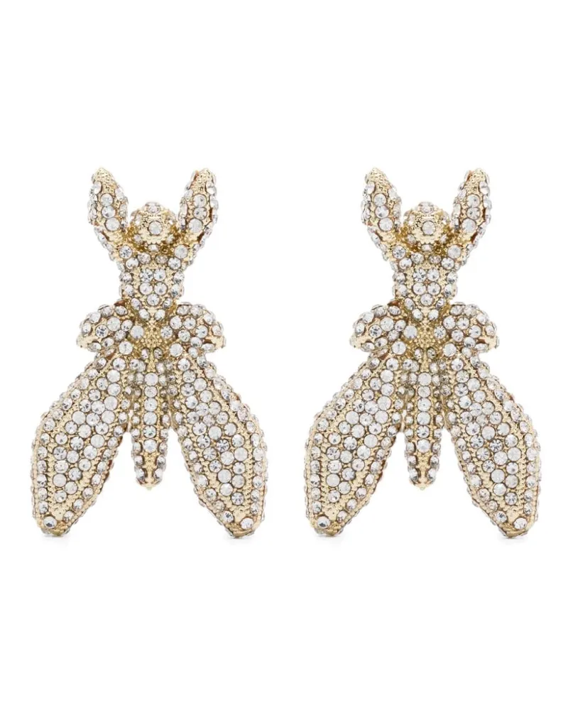 Patrizia Pepe Fly Ohrringe mit Strass - Gold Gold