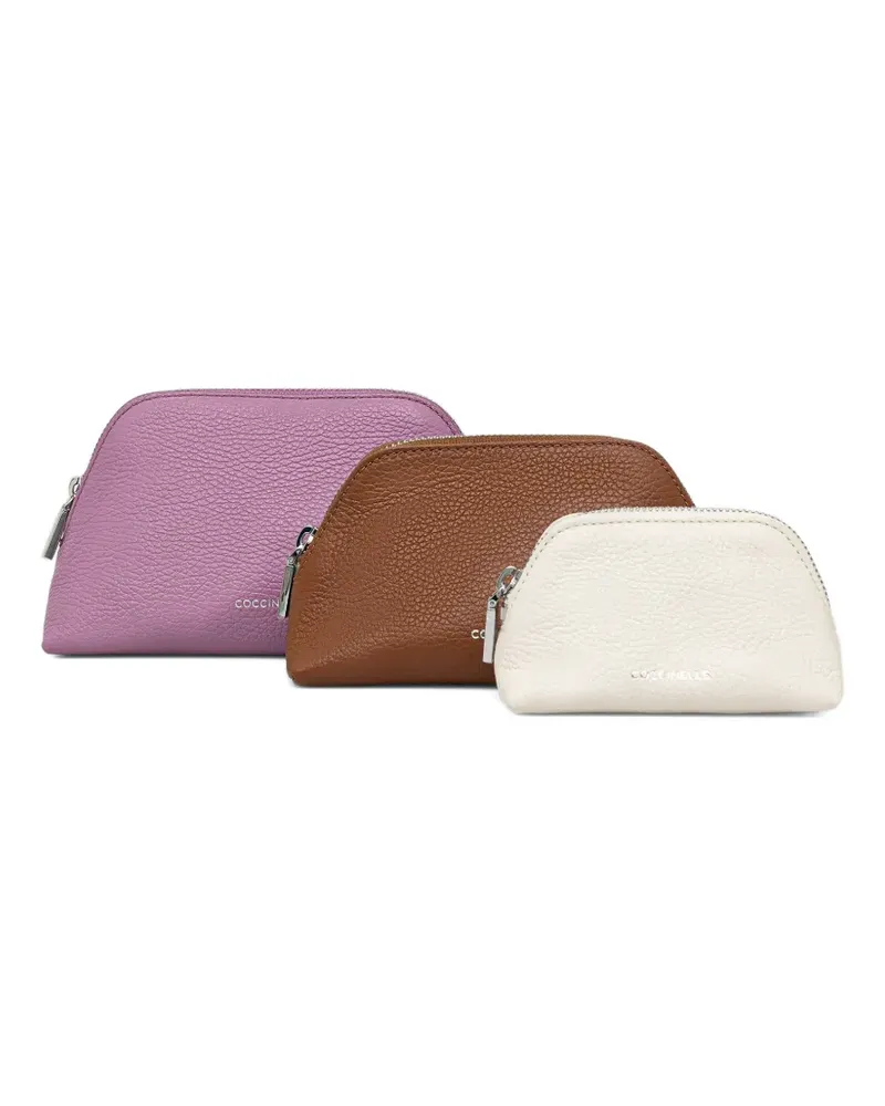 Coccinelle Helga make-up bag (pack of three) - Braun Braun