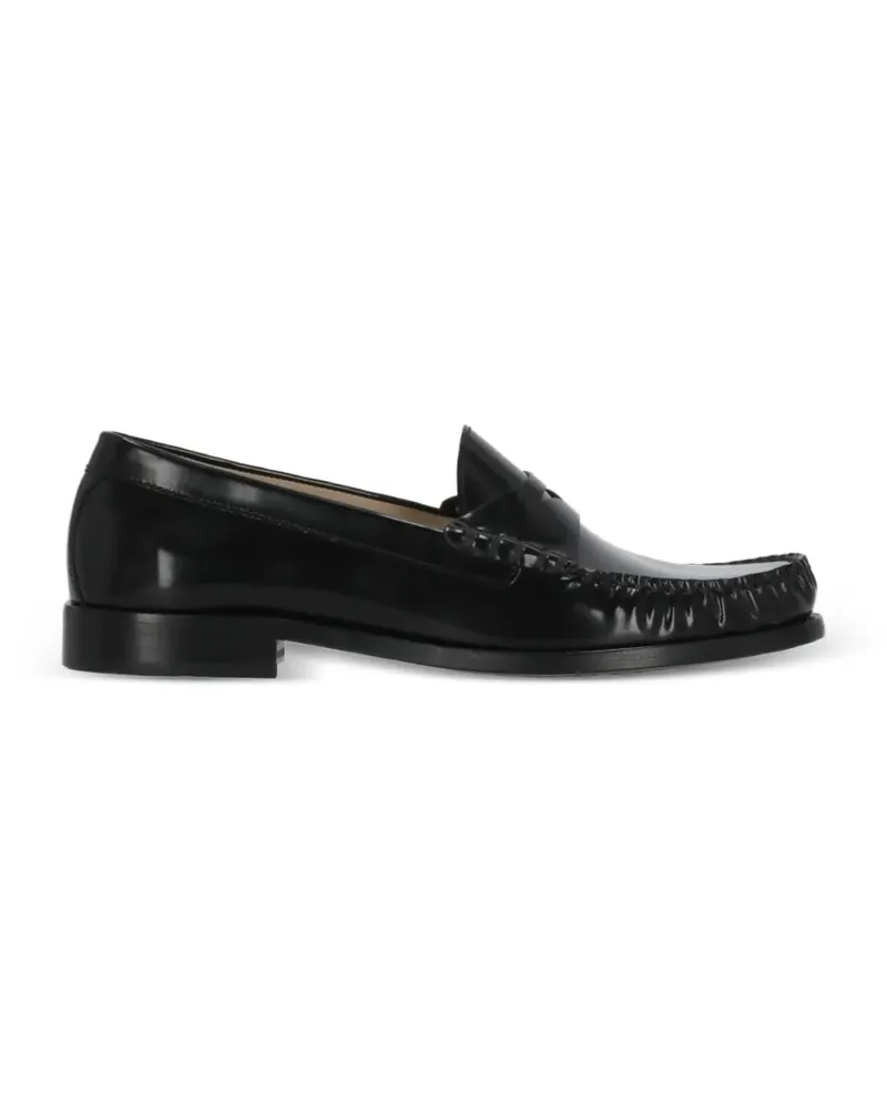 Stuart Weitzman Lottie penny loafers - Schwarz Schwarz