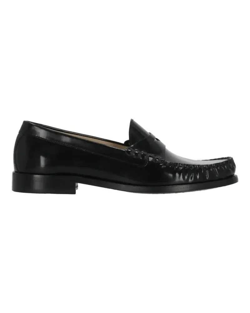 Stuart Weitzman Lottie penny loafers - Schwarz Schwarz