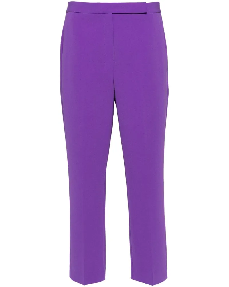 Theory Schmale Taillenhose - Violett Violett