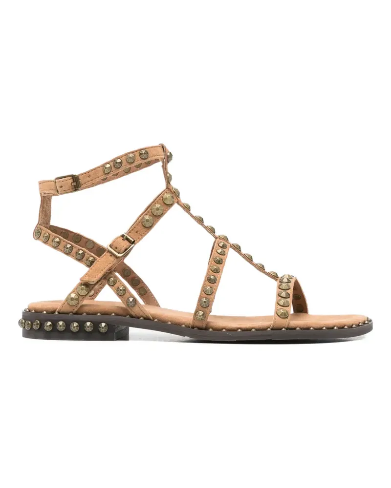 ash Precious stud-embellished sandals - Nude Nude