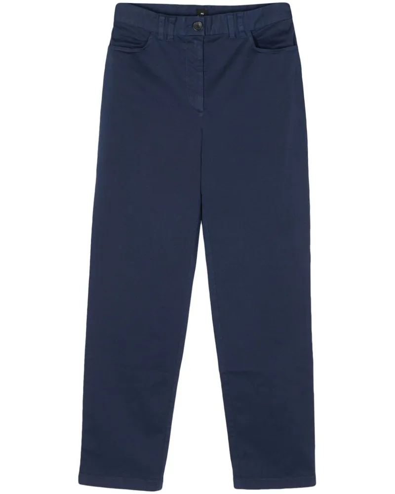 Paul Smith Hose mit Logo-Patch - Blau Blau