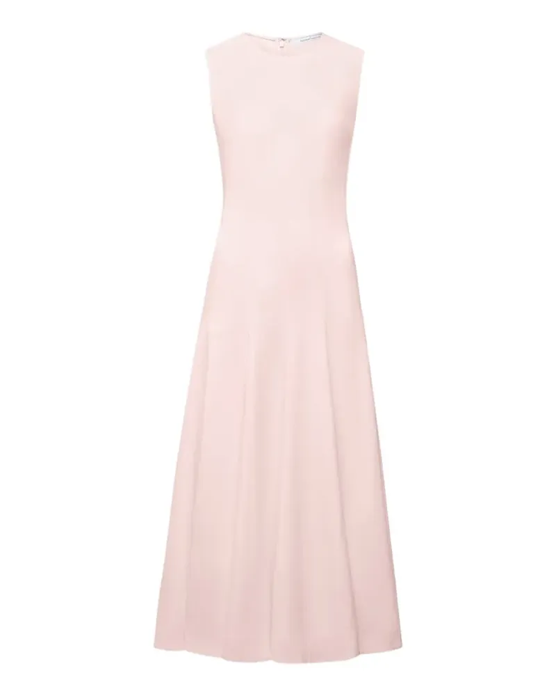 Another Tomorrow midi panelled flared dress - Rosa Rosa