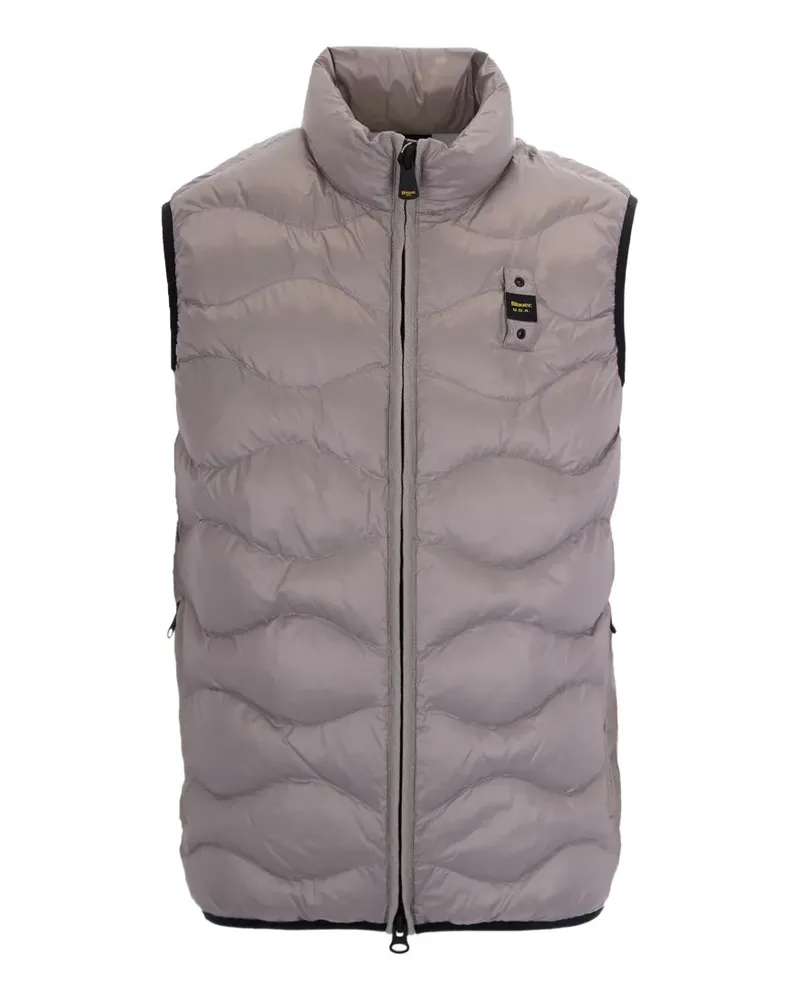 Blauer Danny padded zipped gilet - Grau Grau