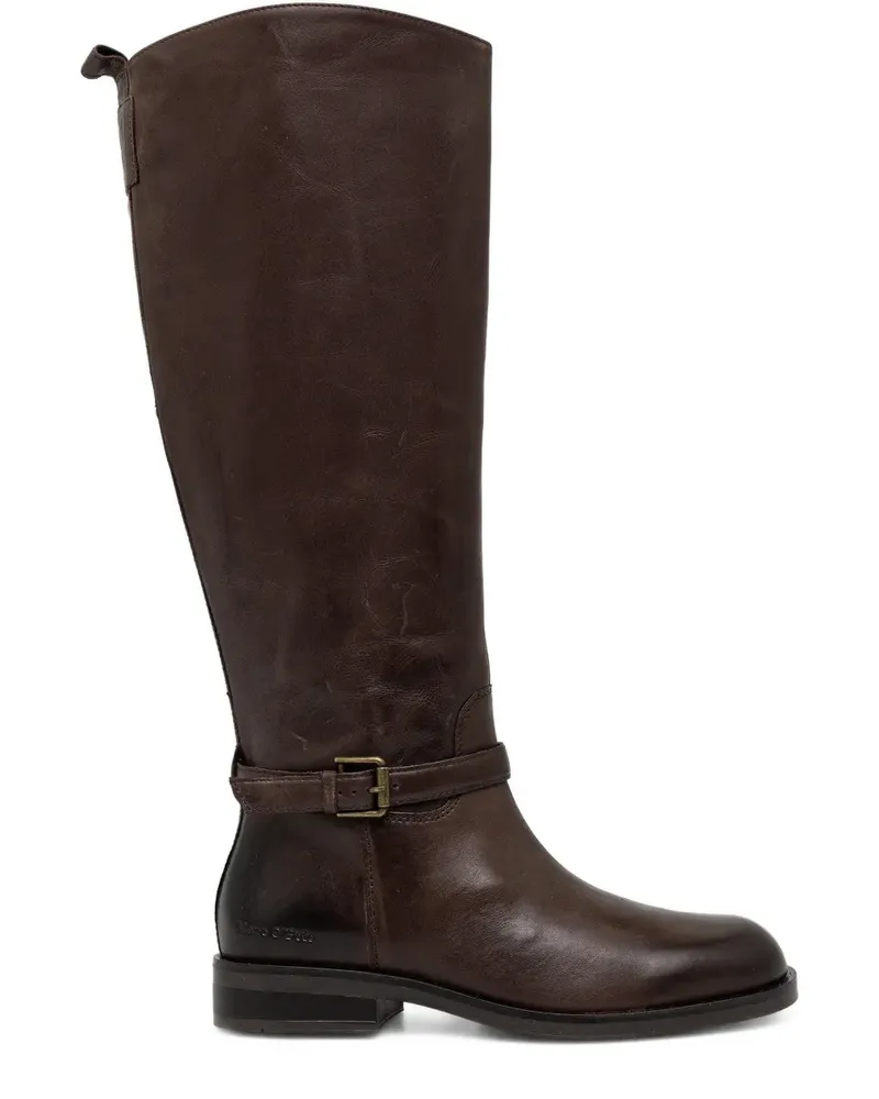 Marc O'Polo Stiefel mit runder Kappe - Braun Braun