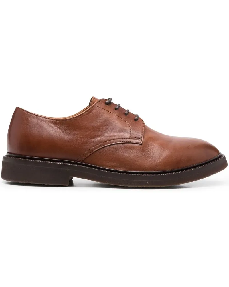 Brunello Cucinelli Klassische Derby-Schuhe - Braun Braun