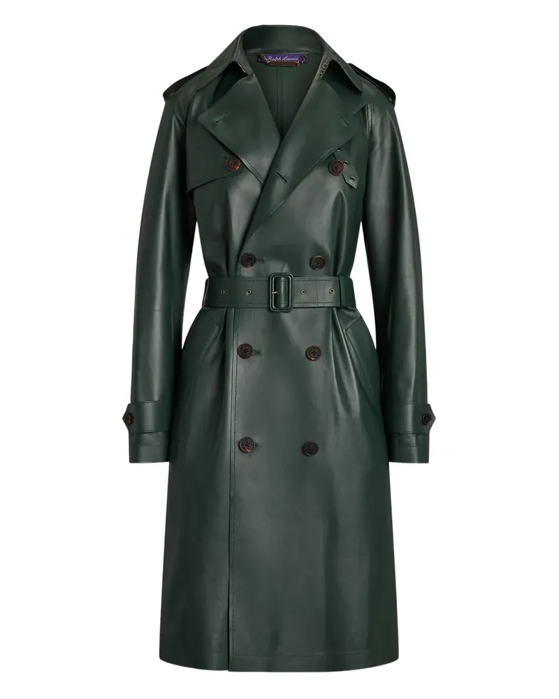 Ralph Lauren Doppelreihiger Mantel - Grün Grün