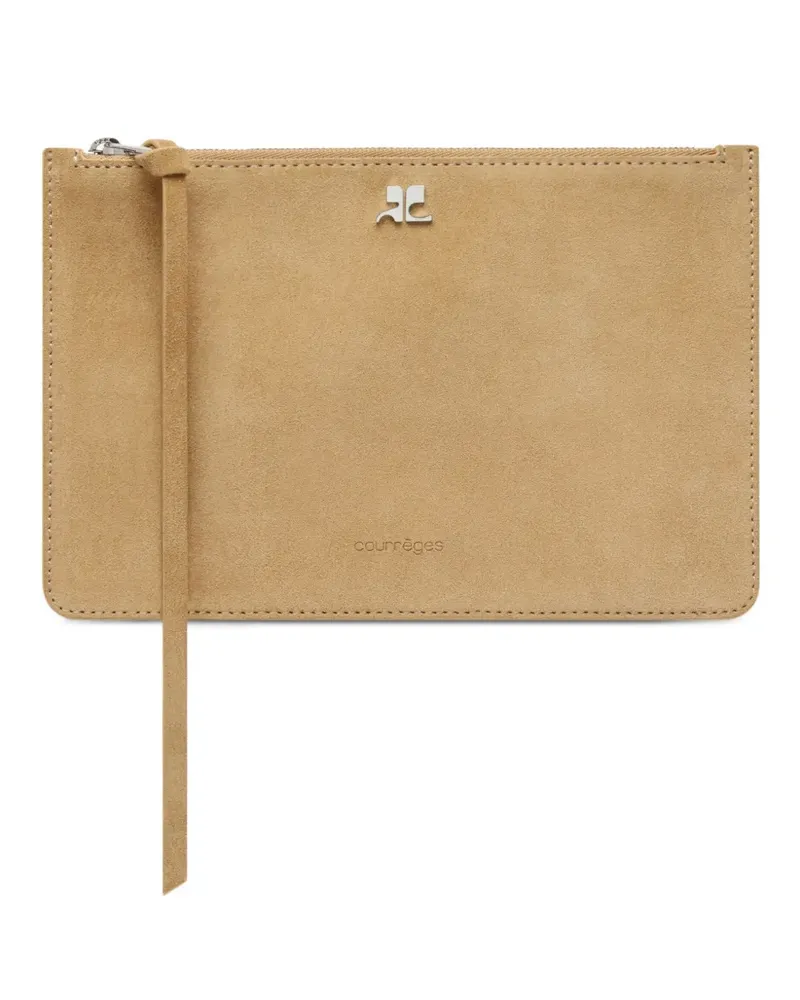 Courrèges AC Clutch - Nude Nude