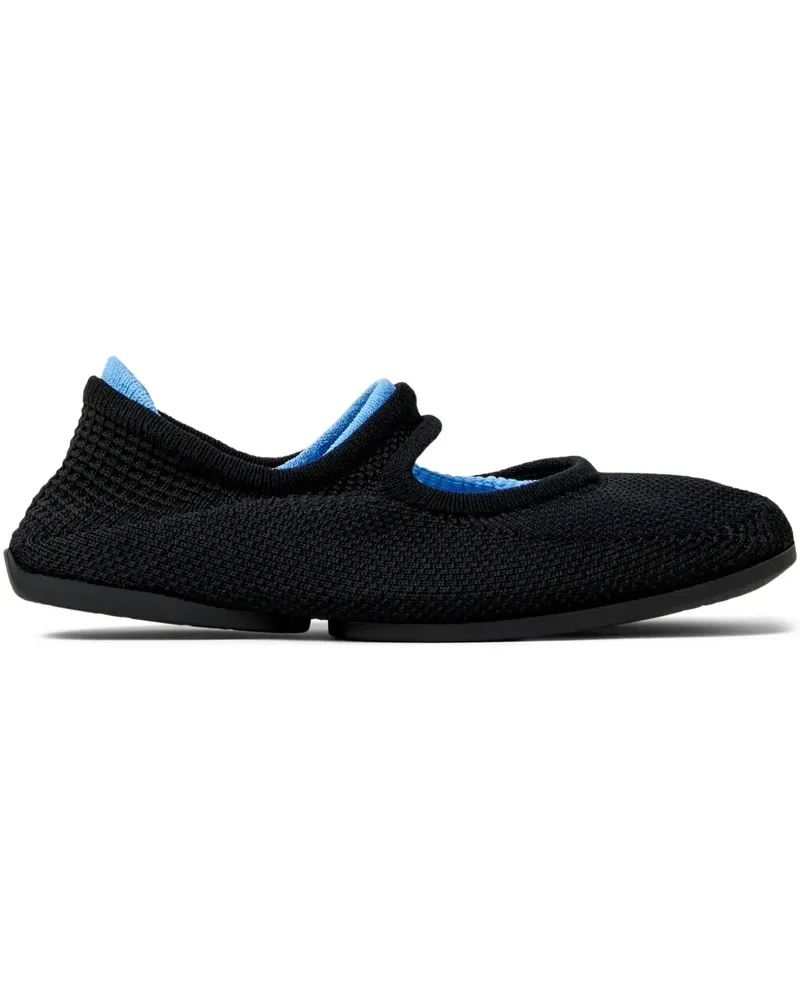 Camper Right Niko Ballerinas - Schwarz Schwarz