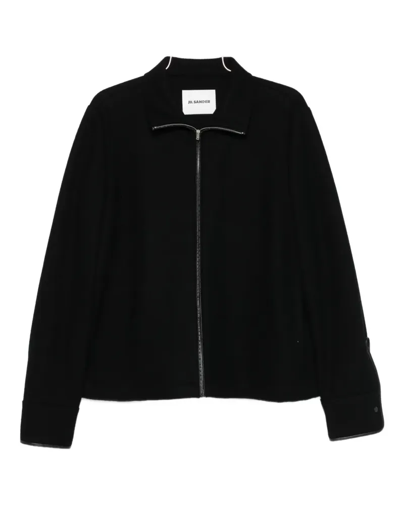 Jil Sander zip-fastening jacket - Schwarz Schwarz