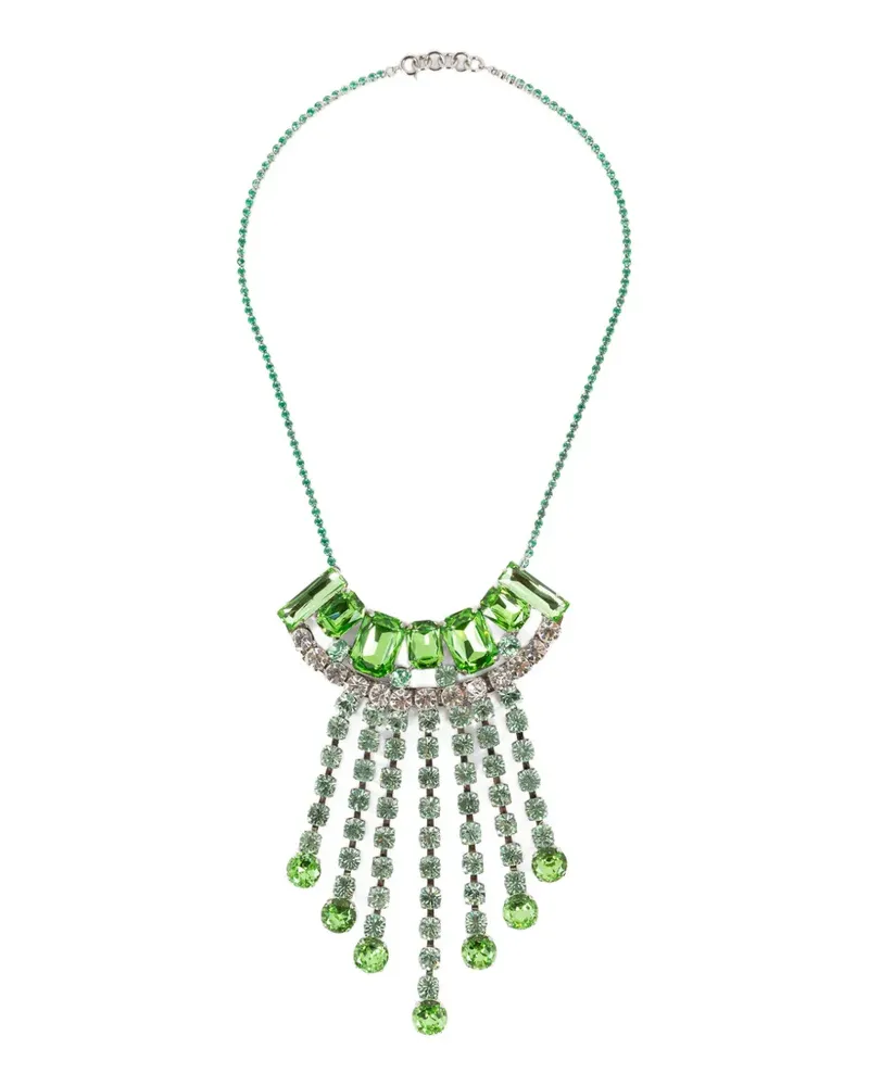 Dries van Noten strass-embelishment necklace - Silber Silber