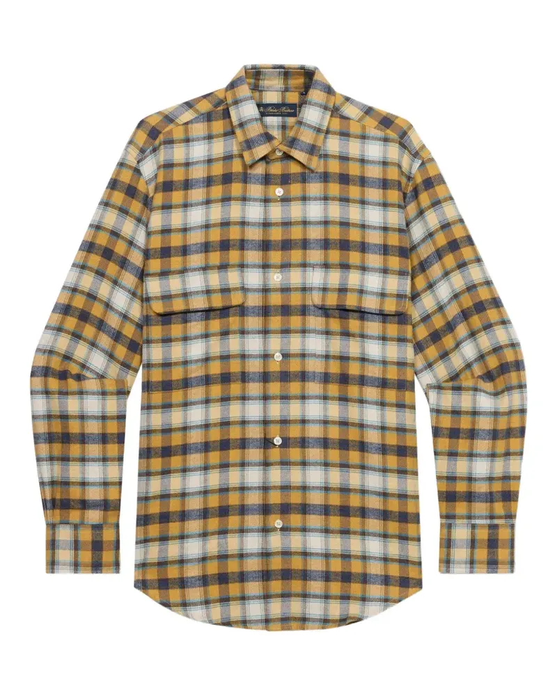 Brooks Brothers plaid shirt - Gelb Gelb