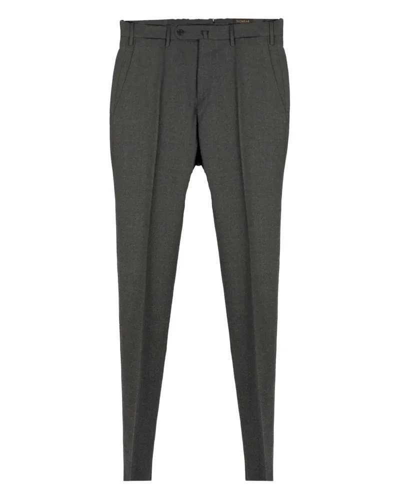 Incotex Klassische Bundfaltenhose - Grau Grau