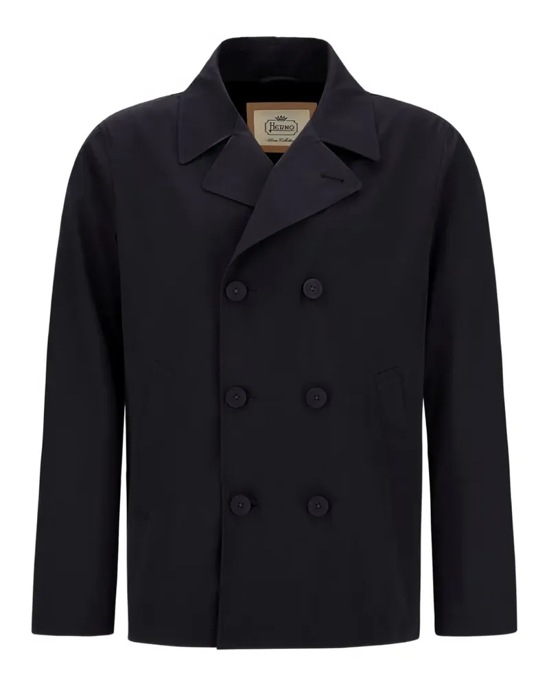 Herno Klassische Cabanjacke - Blau Blau