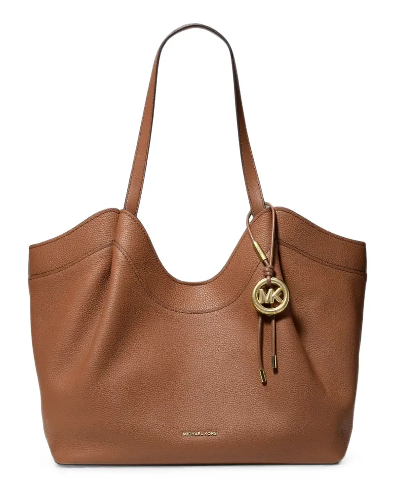 Michael Kors Nolita large pebbled leather tote bag - Braun Braun