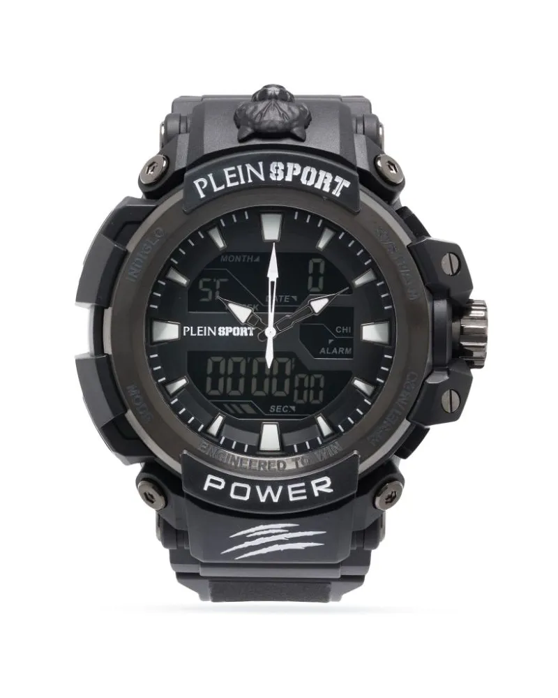 Philipp Plein Combat Power 50mm - Schwarz Schwarz