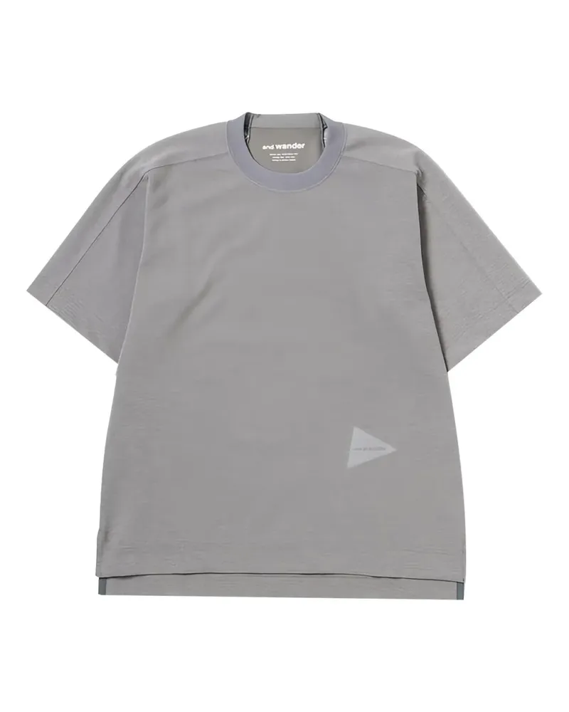 and wander UV Cut Dry T-Shirt - Grau Grau