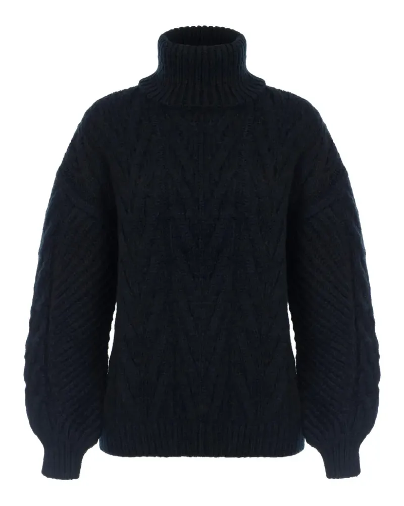 Elisabetta Franchi Gestrickter Pullover - Schwarz Schwarz