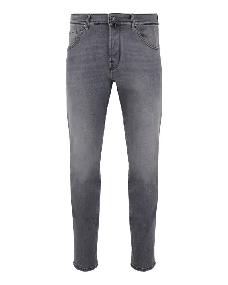 Jacob Cohën Ausgeblichene Skinny-Jeans - Grau Grau