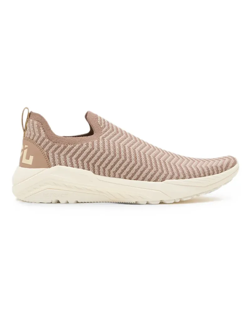ATHLETIC PROPULSION LABS TechLoom Traveller Slip-On-Sneakers mit Zickzackmuster - Nude Nude