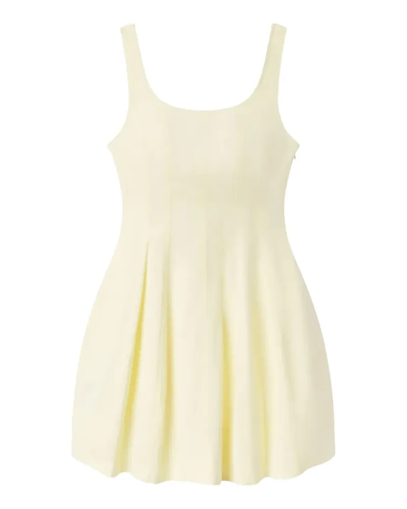 A.L.C. Vea panelled A-line mini dress - Gelb Gelb