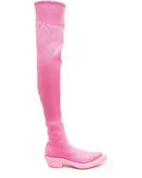 Camper Venga Overknee-Cowboystiefel Rosa