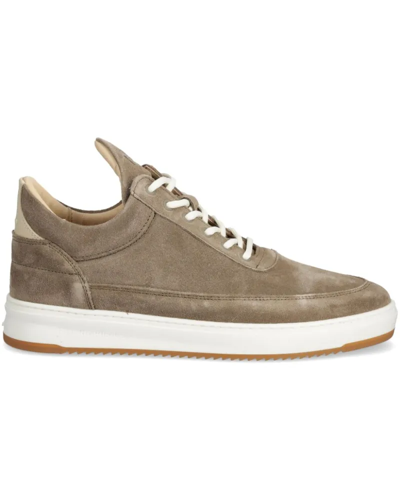 Filling Pieces Sneakers aus Wildleder - Nude Nude