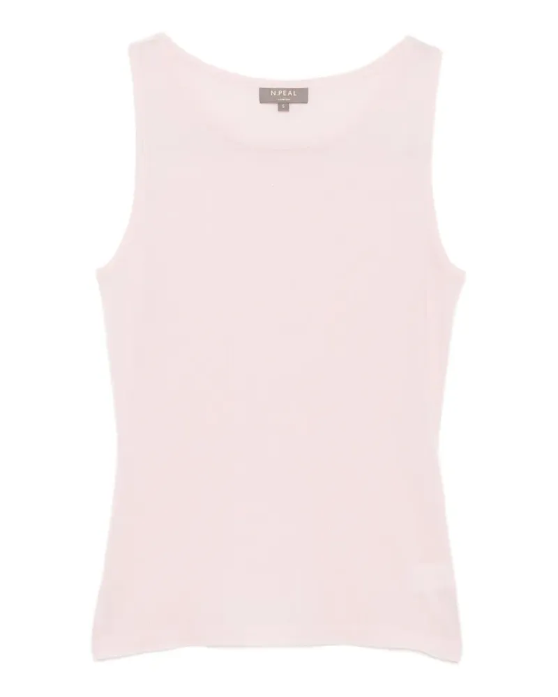 N.Peal Ella Top aus Kaschmir - Rosa Rosa