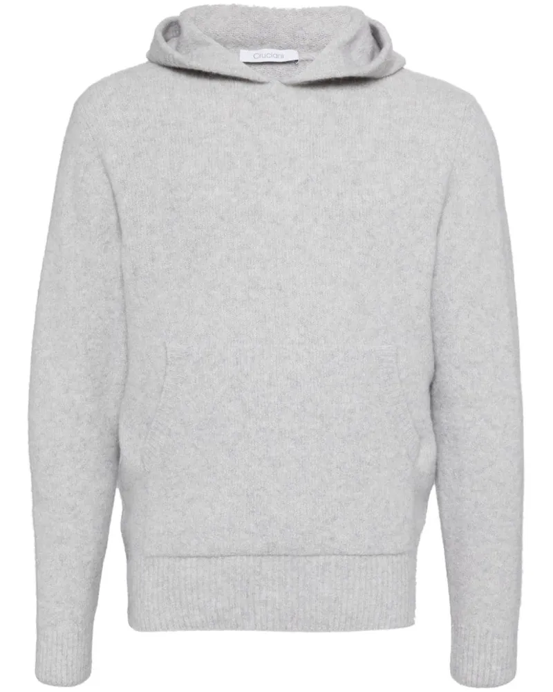 Cruciani Pullover mit Kapuze - Grau Grau