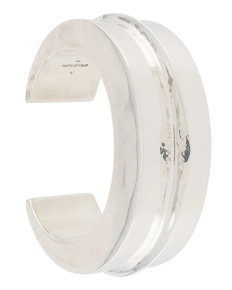 Parts Of Four Crescent' Armspange - Silber Silber