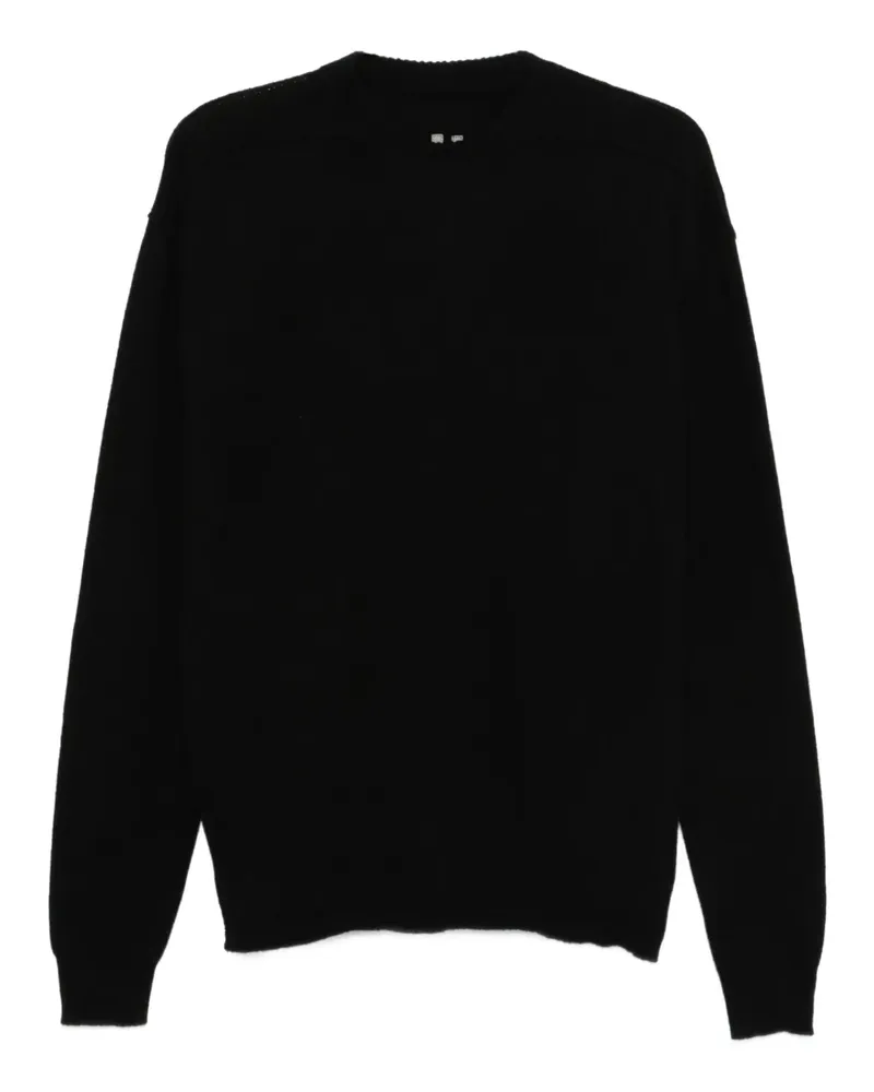 Rick Owens Pullover mit Rundhalsausschnitt - Schwarz Schwarz