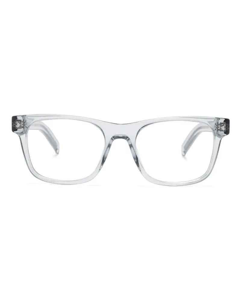 Prada Brille mit eckigem Gestell - Grau Grau