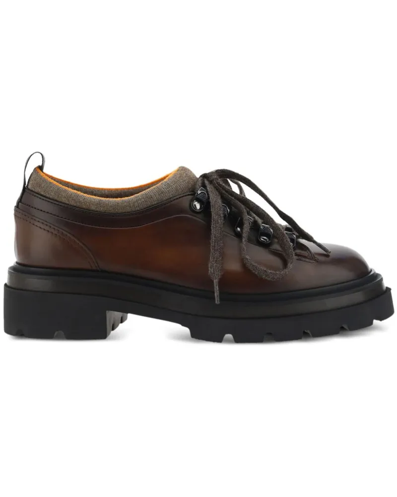 Santoni Schuhe mit Schnürung - Braun Braun