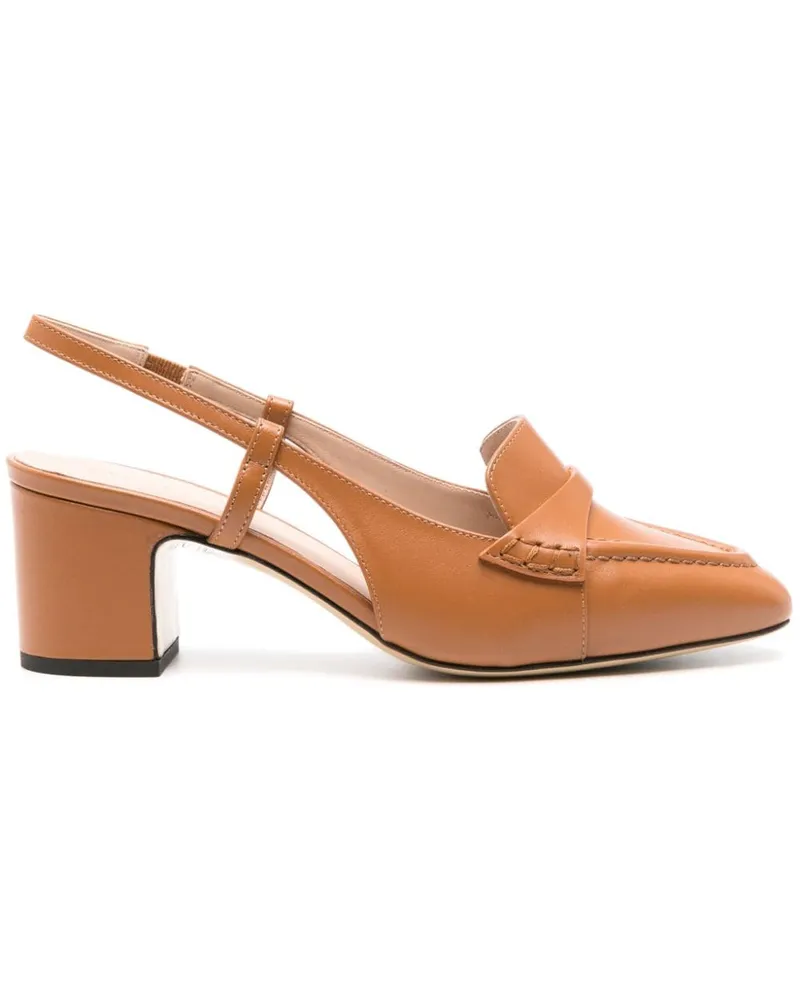Scarosso Bianca Pumps 60mm - Braun Braun