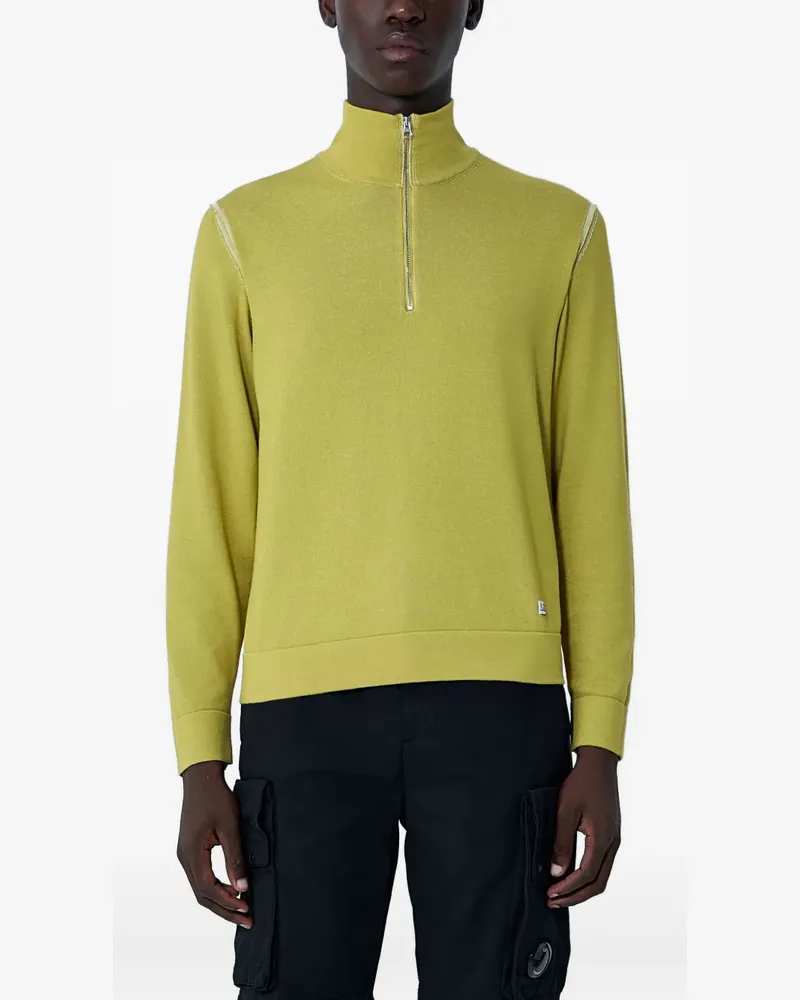 C.P. Company Pullover mit Reißverschluss - Gelb Gelb