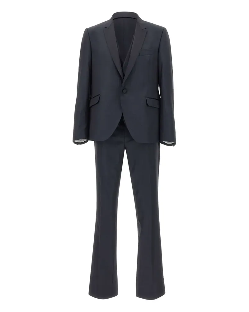 Carlo Pignatelli single-breasted three-piece uit - Blau Blau
