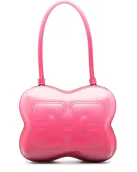 Ganni Butterfly Schultertasche Rosa