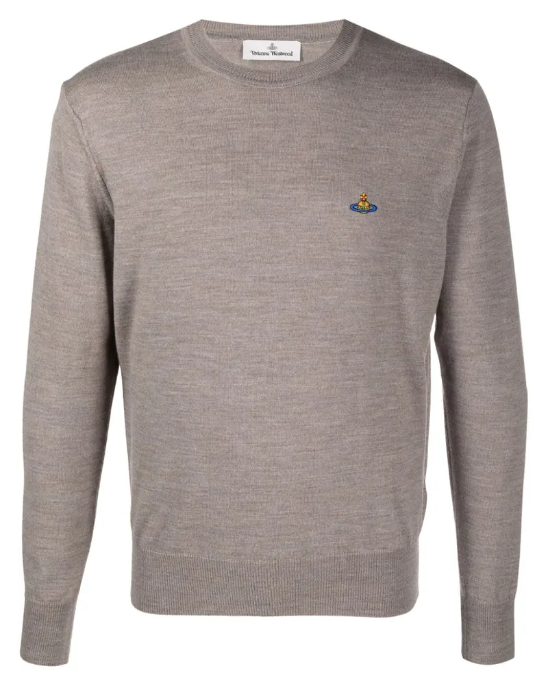 Vivienne Westwood Pullover mit Orb-Stickerei - Nude Nude