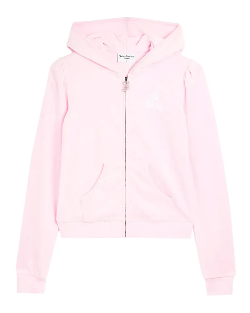 Juicy Couture Juicy Angel Heritage Hoodie mit Puffärmeln - Rosa Rosa