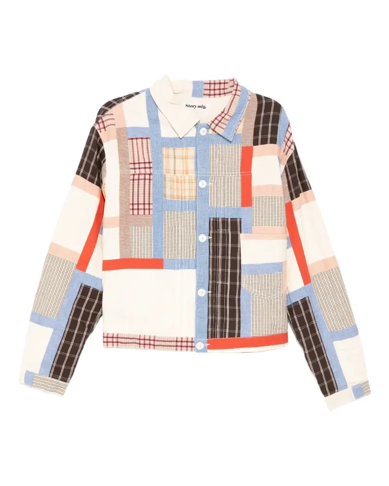 STORY mfg. Friday jacket - Nude Nude