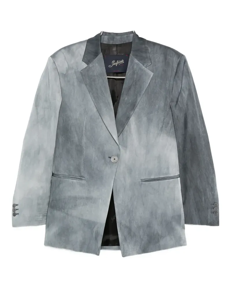 Seafarer button-fastening blazer - Grau Grau