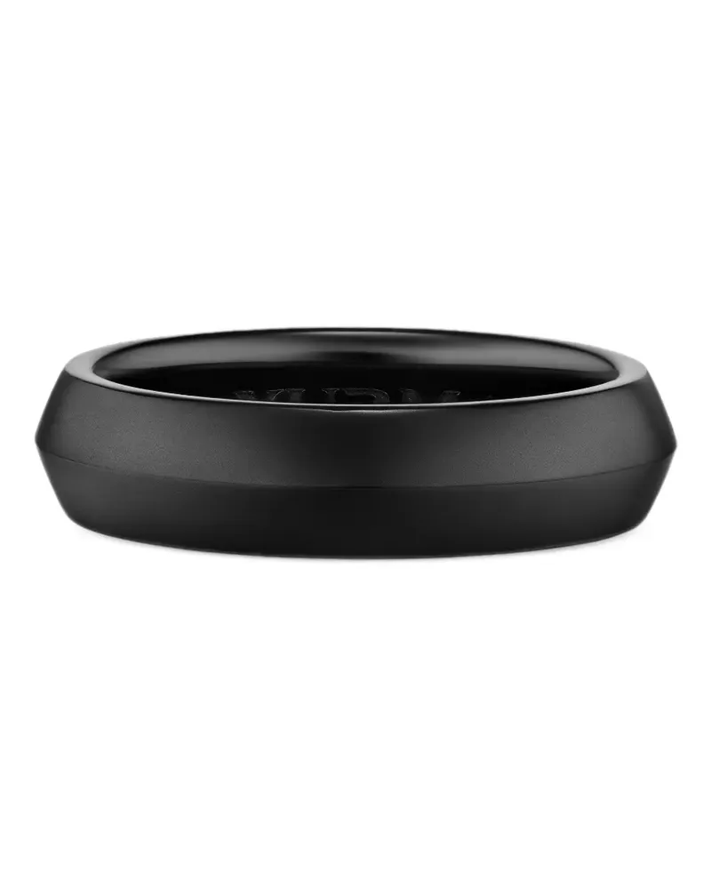 David Yurman Knife Edge Ring - Schwarz Schwarz