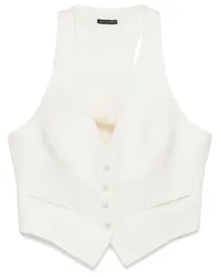 Tom Ford twill-weave waistcoat Nude