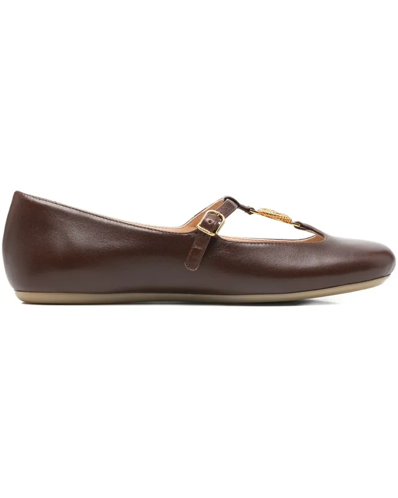 Chloé Leonore Ballerinas - Braun Braun