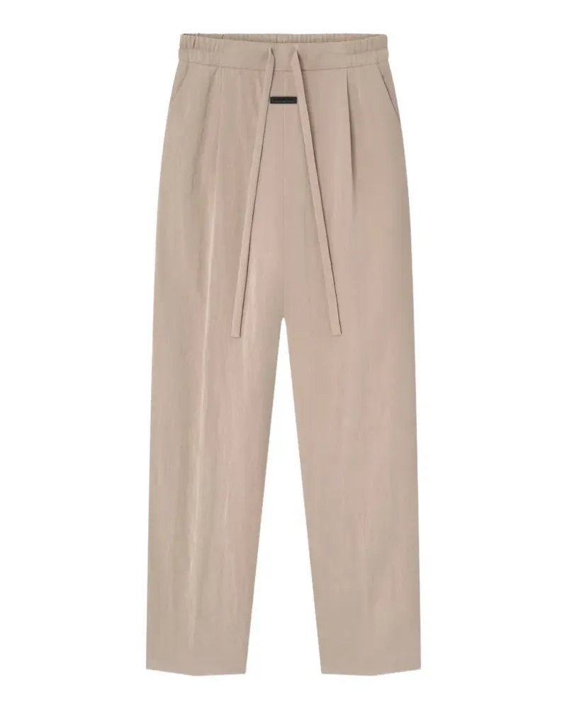Fear of God Bundfaltenhose mit Kordelzug - Nude Nude